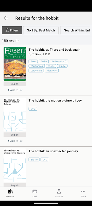 CLEVNET Libraries App Screenshot 3