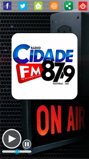 Rádio Cidade Naviraí FM Screenshot 2