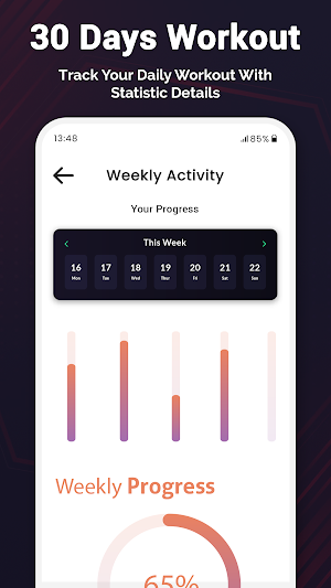 30 Days Workout Screenshot 3