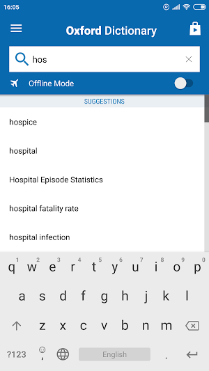 Oxford Medical Dictionary Screenshot 1