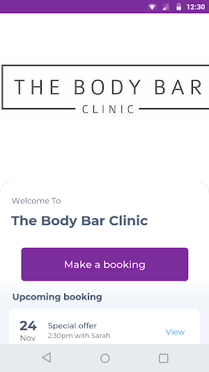 The Body Bar Clinic Screenshot 0