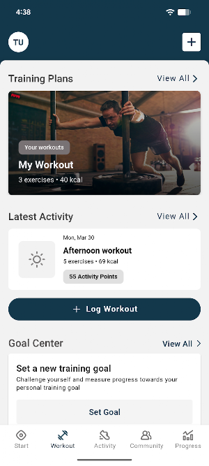 Sportplan | Training Screenshot 2