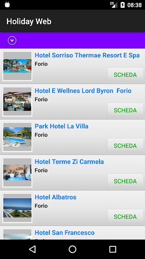 Holiday Web Screenshot 2