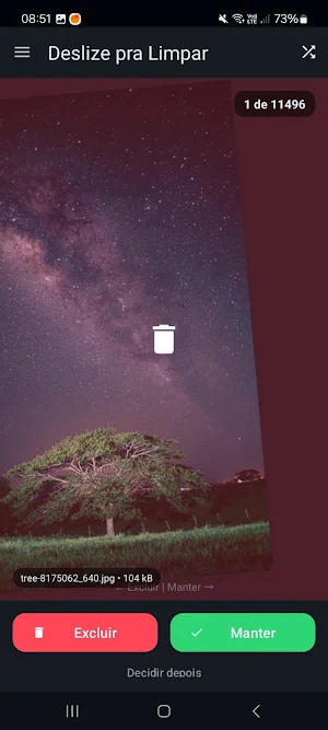 Deslize Swipe to Clean gallery Screenshot 1