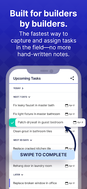 Builder Tasklist: Talk-to-Task Screenshot 0