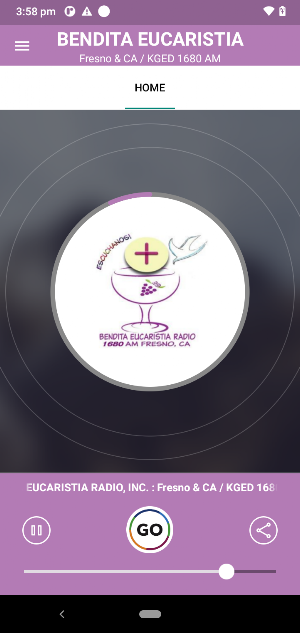 Bendita Eucaristía Radio Screenshot 0