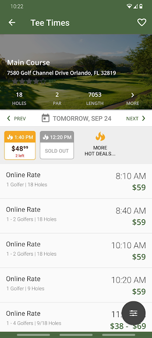 Golden Hills Golf & CC Screenshot 0