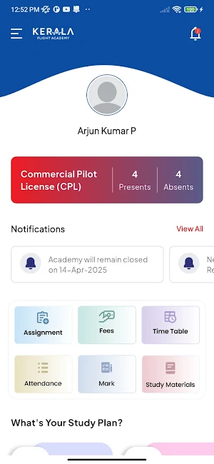 Kerala Flight Academy Screenshot 1