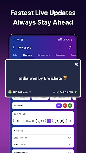 Live Cricket Tv App Screenshot 3