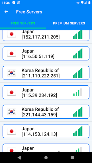 Touch VPN Pro Secure VPN Proxy Screenshot 3
