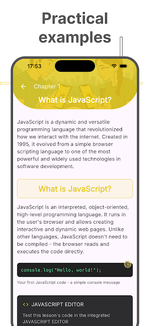 Learning JavaScript Screenshot 3