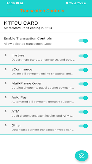 KTFCU SecureCard Screenshot 3