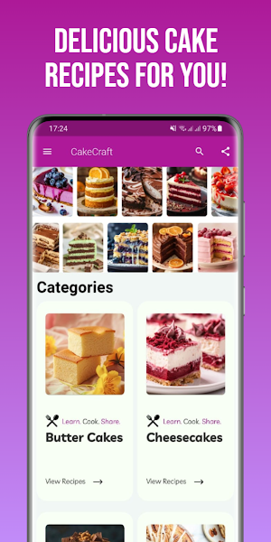 Cake Recipes Screenshot 0