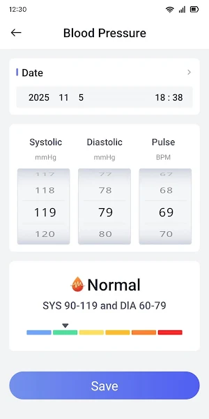 Daily HealthTracker Screenshot 2
