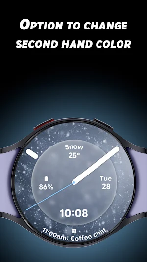 Analog Weather 3 - Watch face Screenshot 2