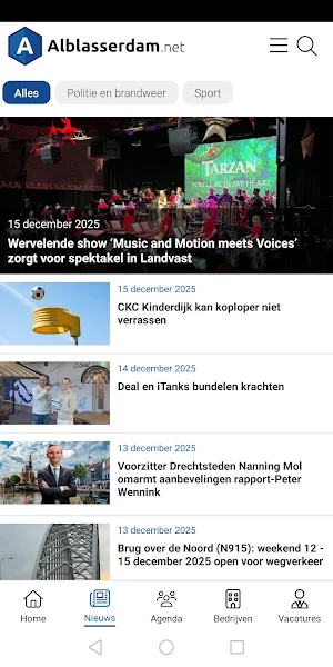 Alblasserdam.net Screenshot 1