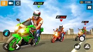 City Motorbike Racing Screenshot 2
