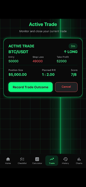 AOC TRADING CHECKLIST Screenshot 3