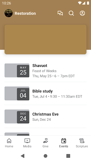 Restoration Fellowship TN Screenshot 2