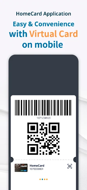 HomeCard Application Screenshot 1