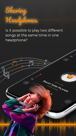 Split Music Player: Dual Audio Screenshot 1