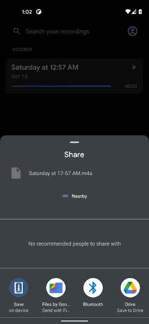 Save on Device Screenshot 0