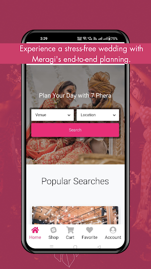 7Phera Wedding planner Screenshot 1