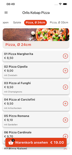 Orlis Kebap und Pizzahaus Screenshot 1