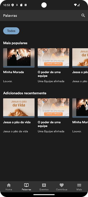 Canaã Church Mariana Screenshot 1