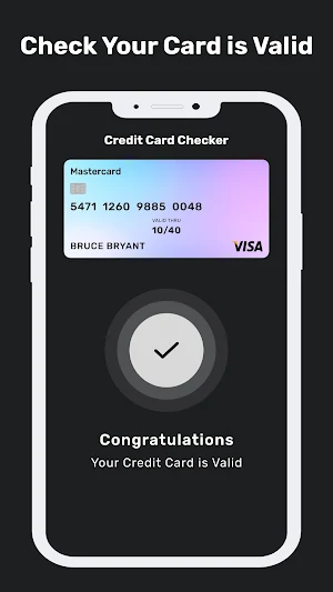 Credit Card Checker-Validator Screenshot 1