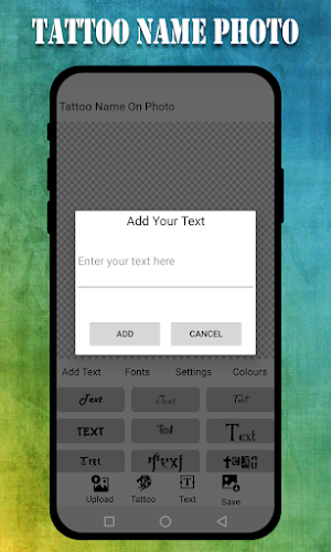 Tattoo Name On My Photo Editor Screenshot 2