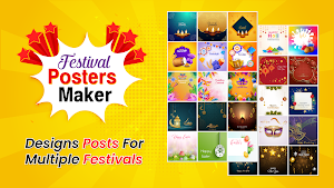 Banner & Festival Poster Maker Screenshot 0