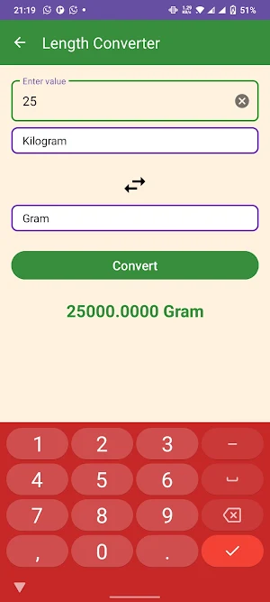 UnitShift Calculator – Convert Screenshot 2