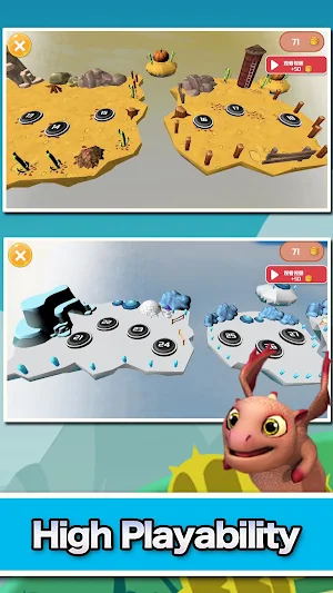 Dragon Rushing-Geometry Puzzle Screenshot 1