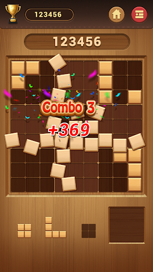 Wood Block Sudoku Game -Classic Free Brain Puzzle Screenshot 3
