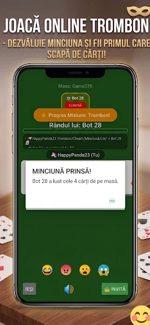 Cheat - Trombon Card Game Screenshot 2