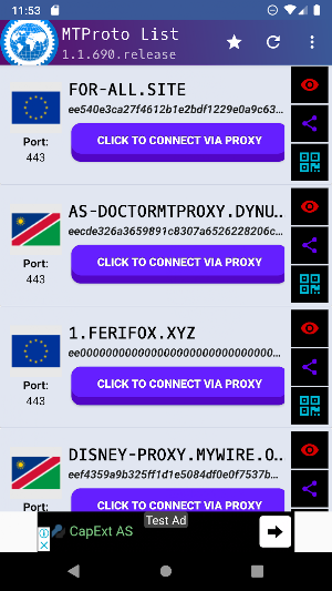 MTProto Proxy for Telegram Screenshot 0