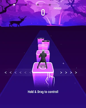 Gojo Satoru Tiles EDM Rush Hop Screenshot 0
