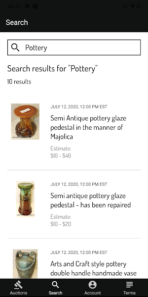 South Jersey Auctions Live Bidding Screenshot 2