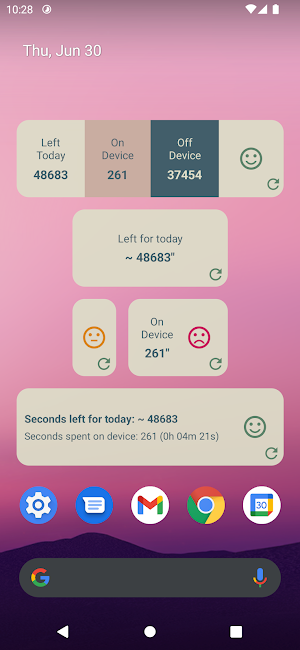 86400 + Widgets Screenshot 0