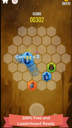 Hexa Phalanx - Merge Puzzle Screenshot 3