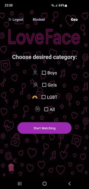 LoveFace Screenshot 2