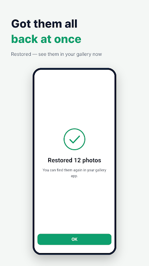 Photo Recovery: Restore Trash Screenshot 1