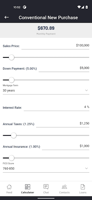 HomePride Lending Screenshot 2