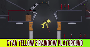 Cyan yellow raindow Melon 2 Screenshot 2