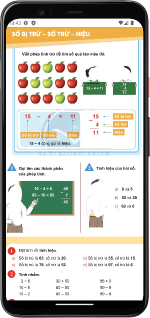 Toán Lớp2 - Tập một Screenshot 1