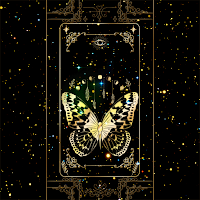 Butterfly Gold Tarot-Wallpaper