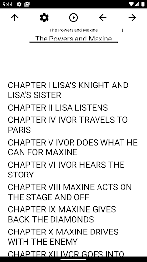Book, The Powers and Maxine Screenshot 0