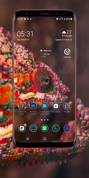 Lizard Wallpaper Screenshot 0