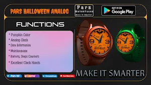Pars Halloween Watch Face Screenshot 2
